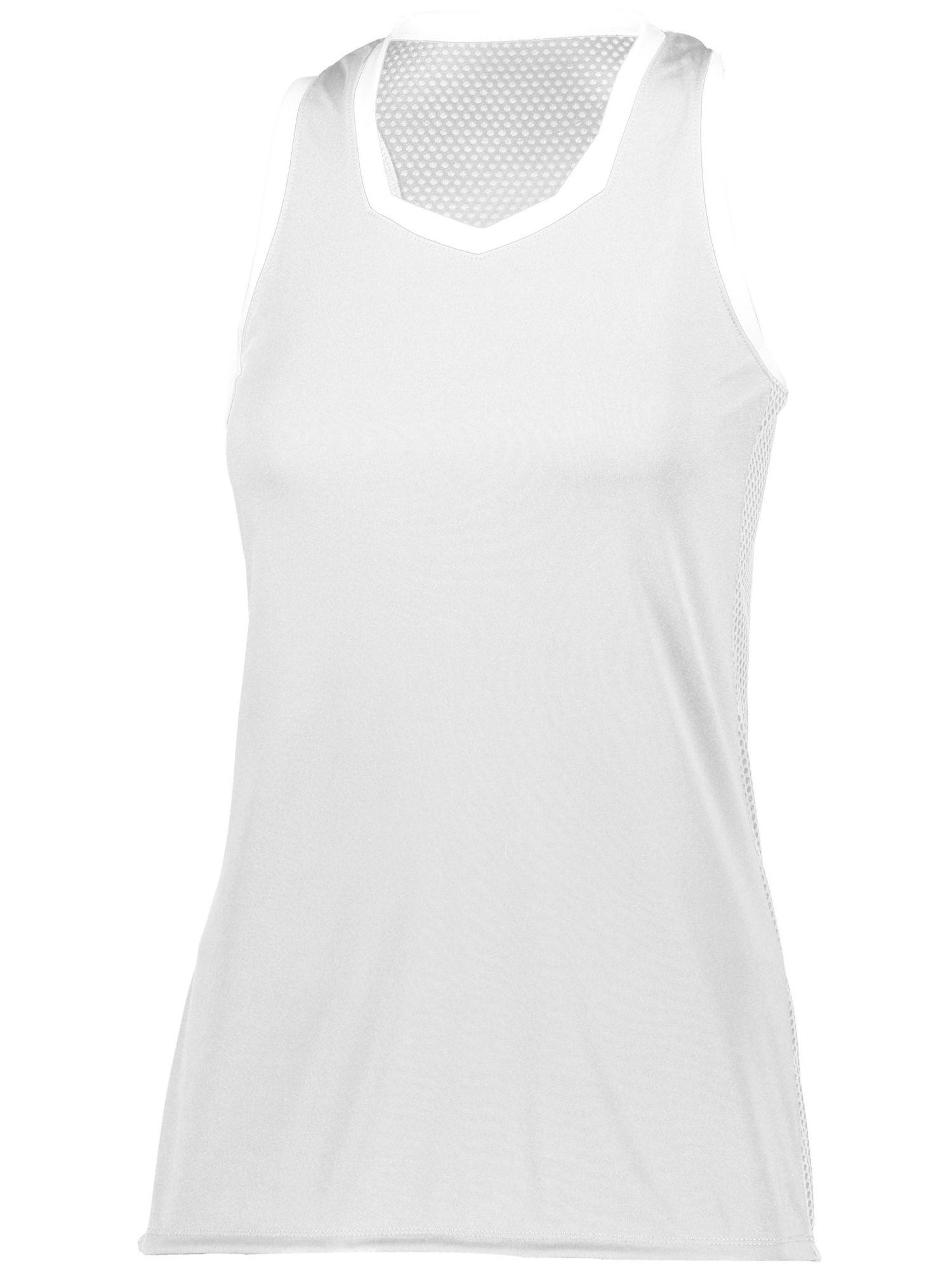S Girls Crosse Jersey Aqua/White 1679