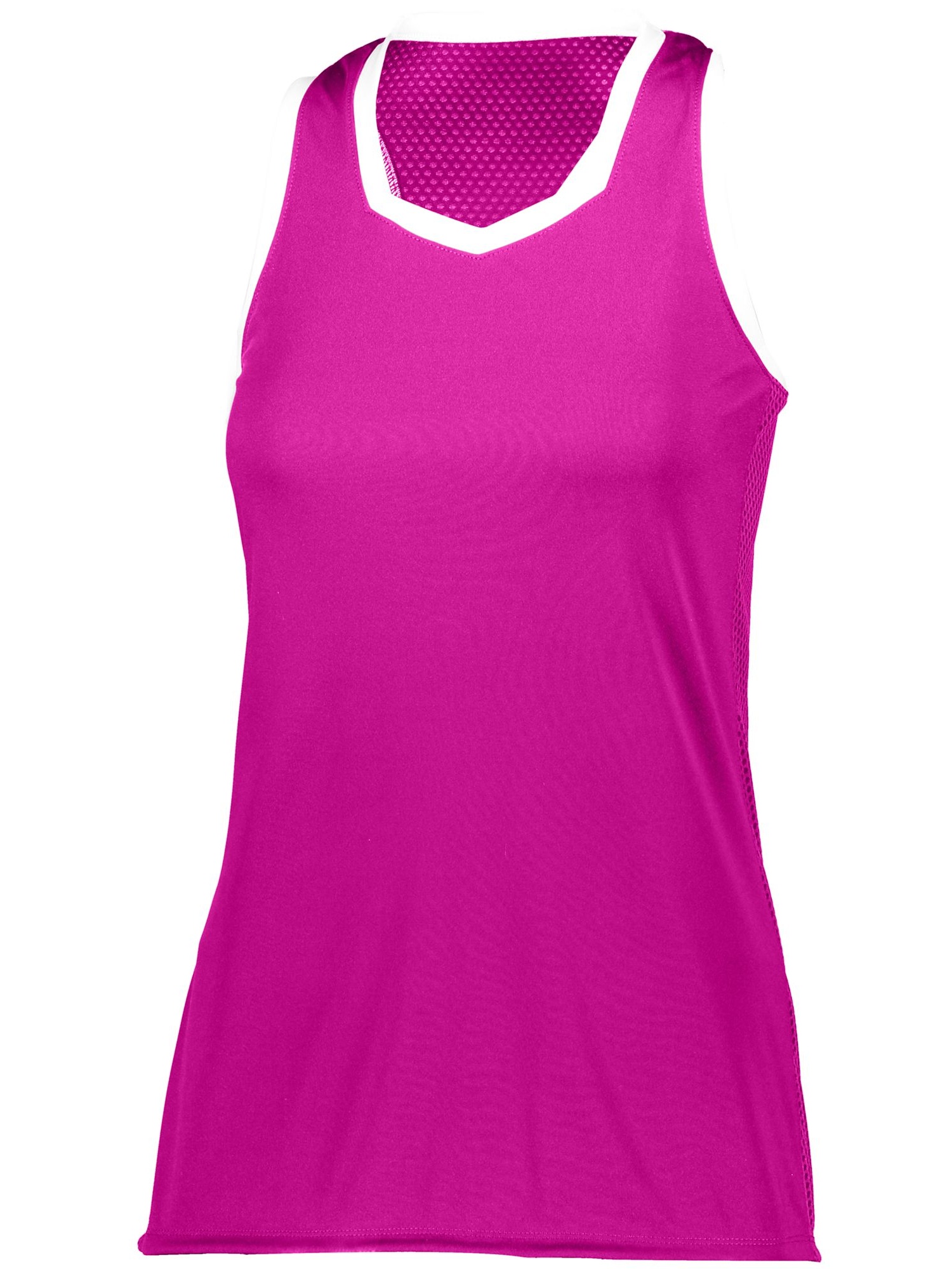 Augusta Sportswear S Girls Crosse Jersey Aqua/White 1679