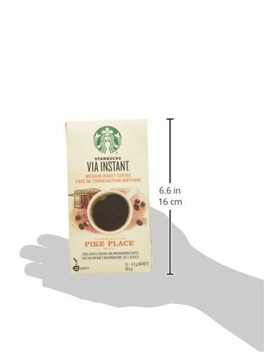 Starbucks VIA Ready Brew Pike Place Roast Coffee 12 Count thumbnail