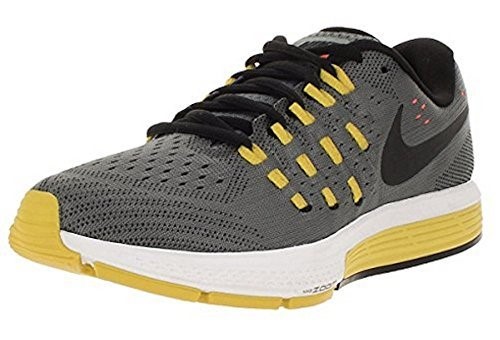 Nike Women's Wmns Air Zoom Vomero 11, COOL GREY/BLACK-HYPER ORANGE-OPT YELLOW, 5 M US