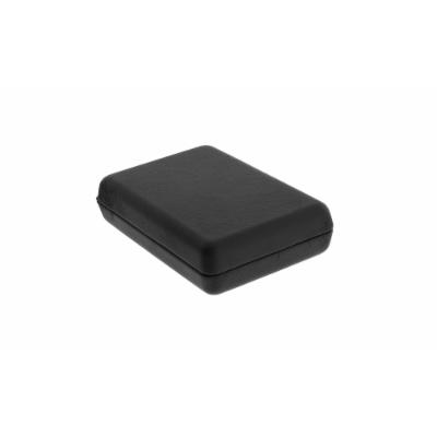 Leather Sleek Pop the Question Engagement Ring Box Black
