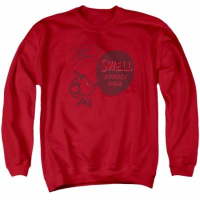 Dubble Bubble Nostalgic Candy Swell Gum Adult Crewneck Sweatshirt