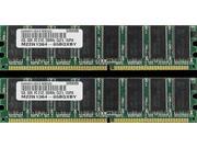 2gb (2x1gb) Memory for Asus P5s800-vm Pc-dl Deluxe Pr-dls/1010r Ab-p2101 Tua266