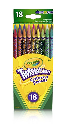 Crayola 18 Ct Twistables Colored Pencils