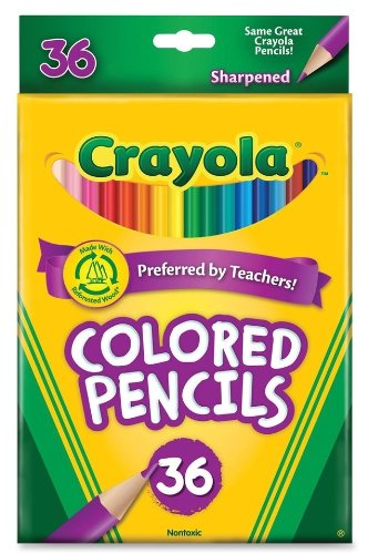 Crayola Colored Pencils  Long  36 Ct (3 Pack) (Bundle)
