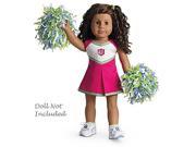 American Girl - Campus Cheer Gear Cheerleader Outfit + Charm for Doll - MY AG 2013
