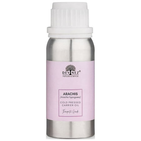 Devinez Arachis/Peanut/groundnut Cold-Pressed Oil - Sweet  250ml 100% Pure  Natural & Undiluted for Skin  Hair & Natural Remedies
