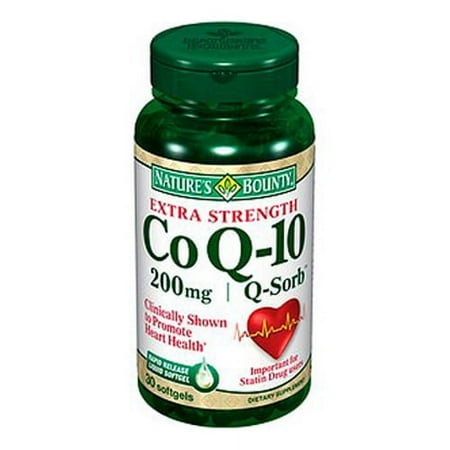Natures Bounty Co Q10 Q-Sorb 200 Mg Softgels - 30 Ea  3 Pack