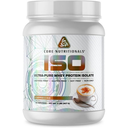 Core Nutritionals Ultra-Pure Isolate Whey Protein Cappucino  2 Pound