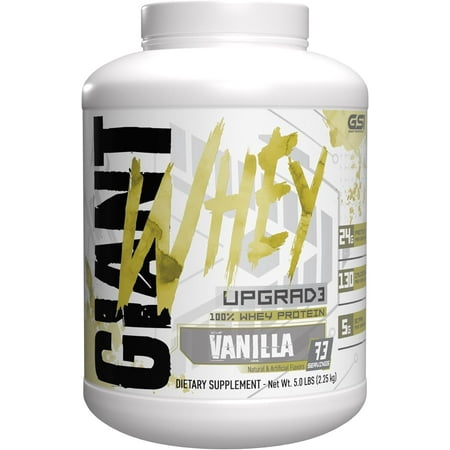 Whey Ultra Premium Protein Powder | 100% Whey  24G Protein per Serving  5G Bcaas | Vanilla Ice Cream 5 Pound