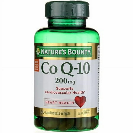 Nature S Bounty CoQ10 200 Mg Q-Sorb Softgels  80 Ct