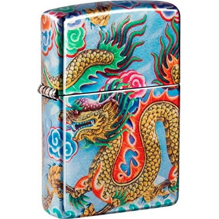 Zippo Lighter - Personalized Customize Message Engrave on Backside for Dragon (Dragon 540 Fusion 48575)