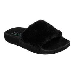 Skechers Women's Pop Ups Perfect Summer Slide Sandal Black/Black