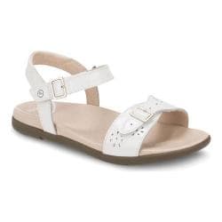 Girls' Stride Rite SRT Roxana Strappy Sandal - Preschool, Size: 12 W, White Leather