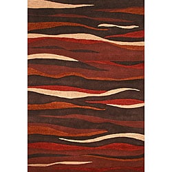 Hand-tufted New Zealand Wool Rug (2'6 X 8')