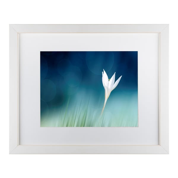 Doris Reindl 'Lonely' Matted Framed Art - 20