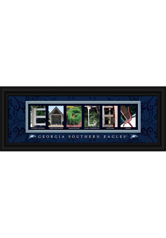 Georgia Southern Eagles 8x20 Framed Posters