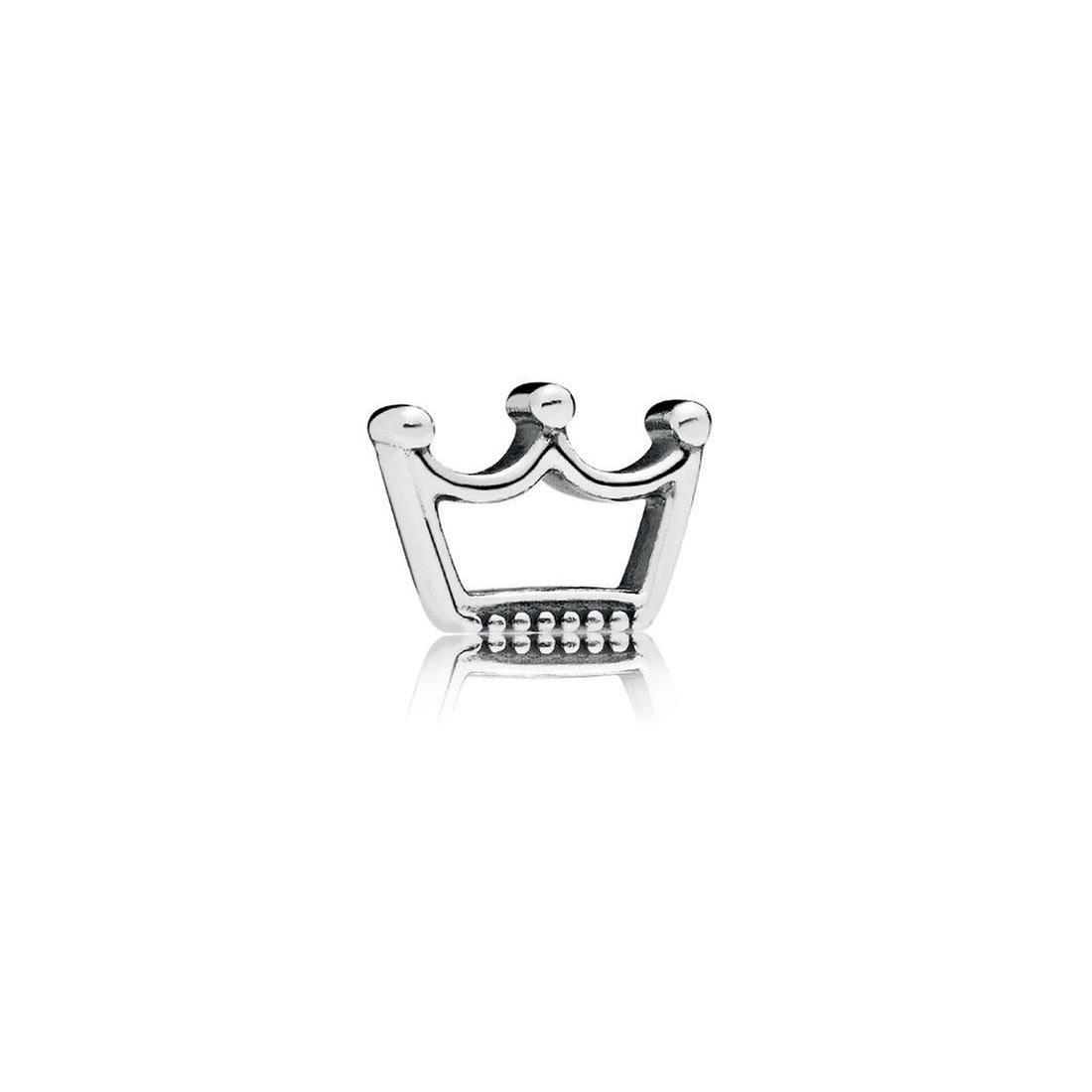 Pandora Petite Locket Charm Crown Sterling Silver - No Returns or Exchanges