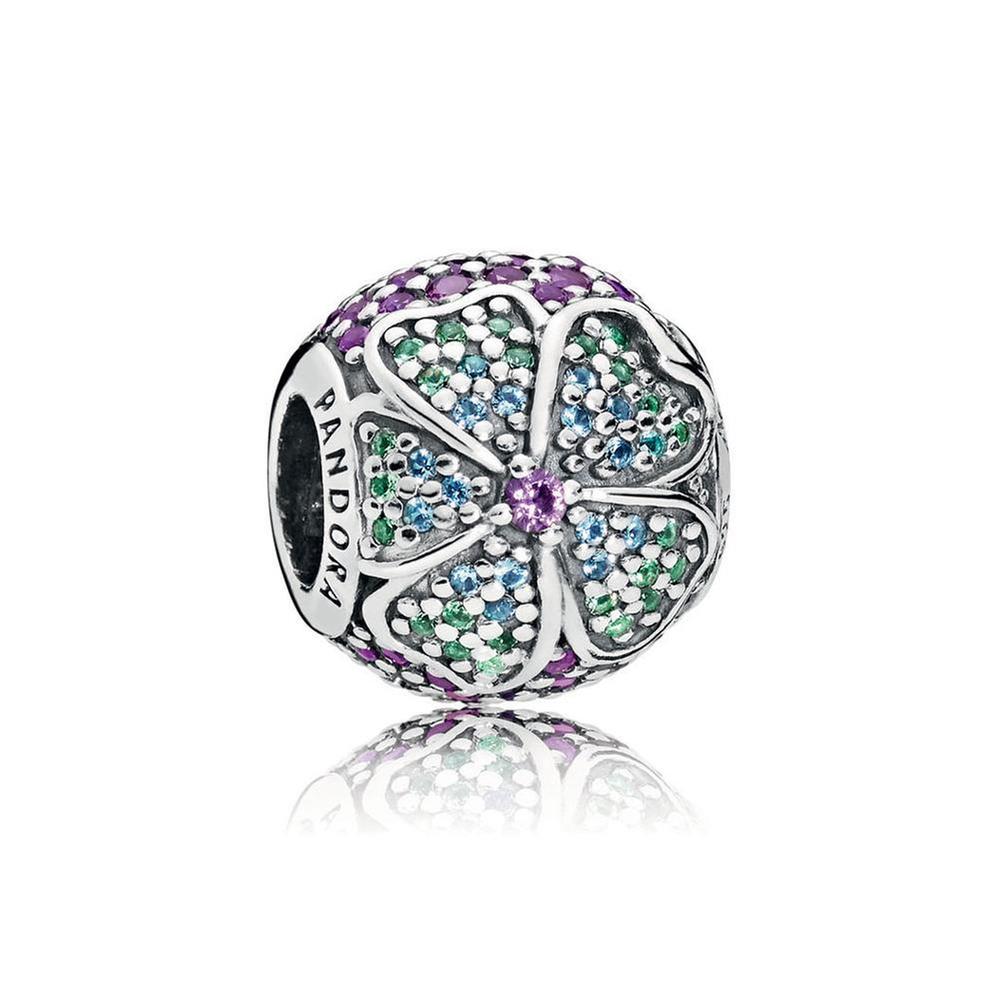Pandora Charm Glorious Bloom Sterling Silver - No Returns or Exchanges