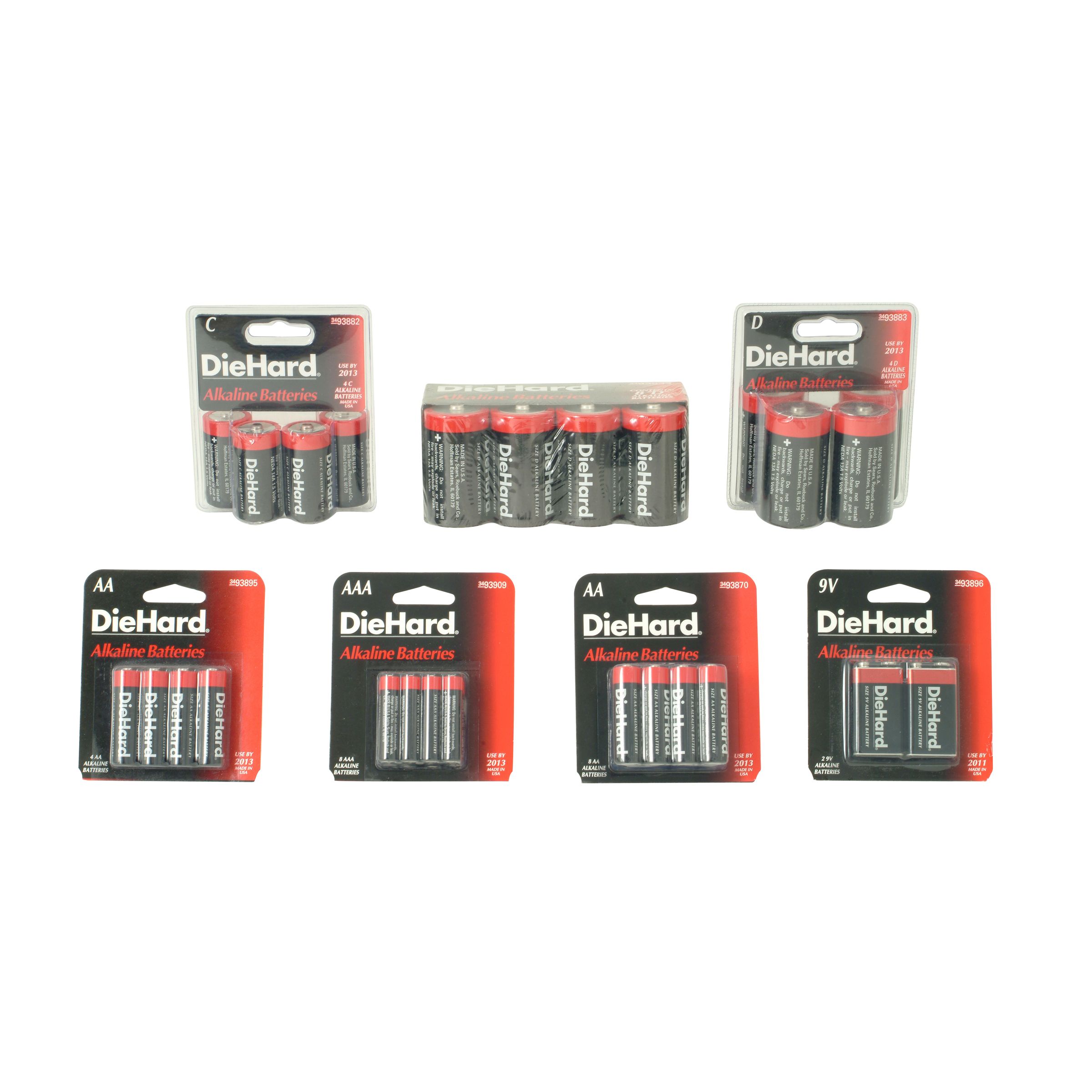 DieHard 46107911 6V Alkaline Batteries