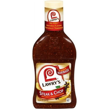 Lawry S Steak & Chop Marinade  12 Fl Oz (Pack of 6)