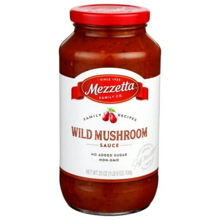 MEZZETTA SAUCE PSTA WLD MUSHRM NV 25 OZ - Pack of 6
