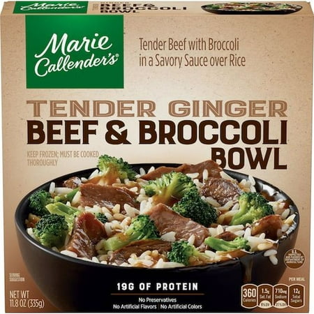 Marie Callenders Beef and Broccoli Bowl  11.8 Ounce -- 8 per Case