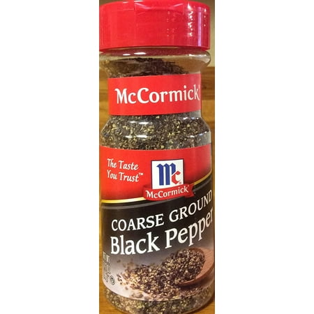 Mccormicks Coarse Ground Black Pepper 3.12Oz (3 Pack)