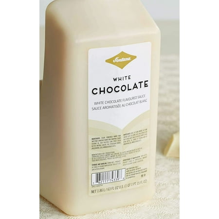 Sbux Starbucks Fontana Frappuccino Mocha Sauce; Beverage Syrup Chocolate Creme Coffee Sauce; Beverage Base Baking Desserts 63 Oz Bottle Only White Cho