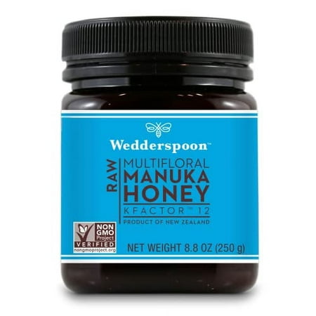 Wedderspoon Raw Premium Genuine New Zealand Manuka Honey  8.8 Ounce