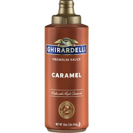 (Price/Case)Ghirardelli 41748 Caramel Sauce Squeeze Bottle  16 Ounce