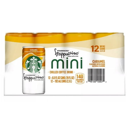 Starbucks Caramel Frappuchino Minis  12 Pk./6.5 Oz.