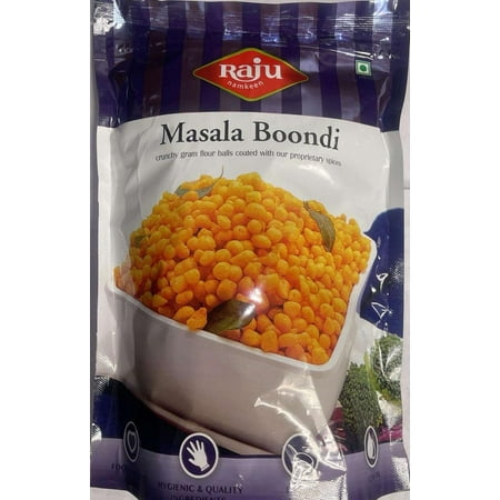 Raju Namkeen Masala Boondi 400 Gm