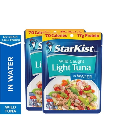 StarKist Chunk Light Tuna in Water  2.6 Ounce (Pack of 2)