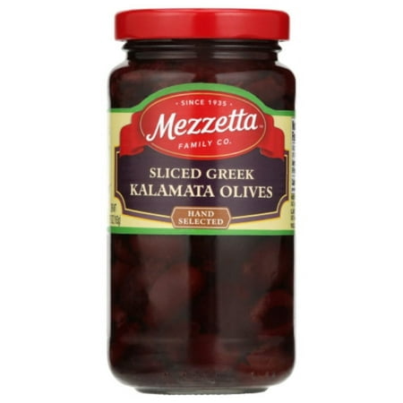 MEZZETTA OLIVE KALAMATA SLICED 5.75 OZ - Pack of 6