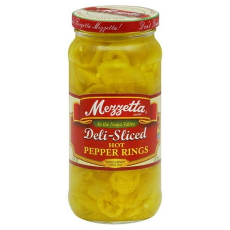 MEZZETTA PEPPER BANANA HOT SLC 16 OZ - Pack of 6