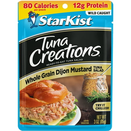 StarKist Tuna Creations  Whole Grain Dijon Mustard Tuna Salad  3 Oz Pouch