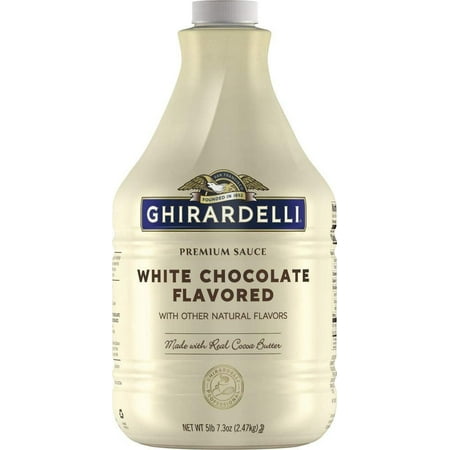 Ghirardelli Sauce White Chocolate Flavored  87.3 Ounce Bottle