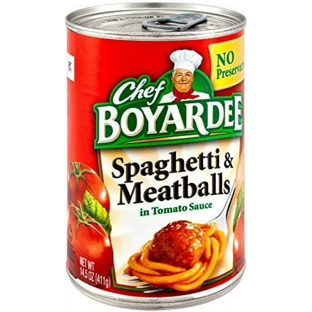 Chef Boyardee Spaghetti & Meatball Can  15 Oz   2 Pack