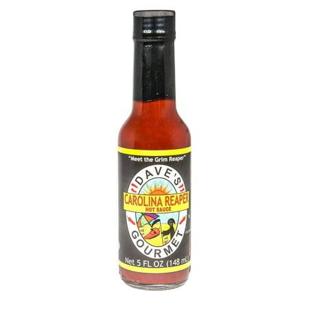 Dave S Gourmet Carolina Reaper Hot Sauce Insanely Hot 5 Fl. Oz.