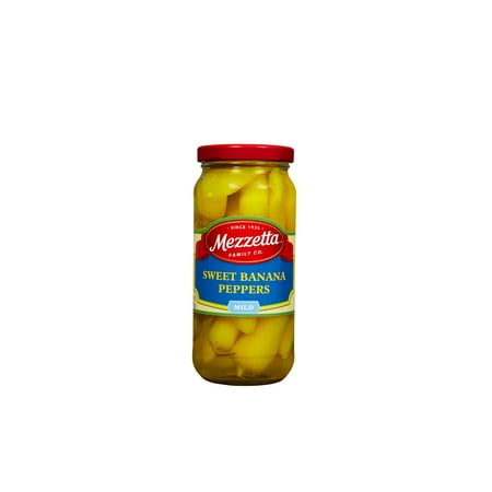 (6 Pack)Marzetta Sweet Banana Wax Peppers - Banana Peppers  16 Oz.