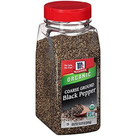 McCormick Organic Coarse Ground Black Pepper  12.75 Oz