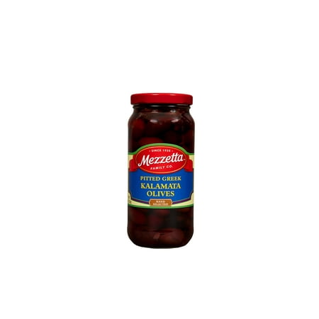 Mezzetta Pitted Calamata Olive  9.5 Ounce Each - 6 per Case.