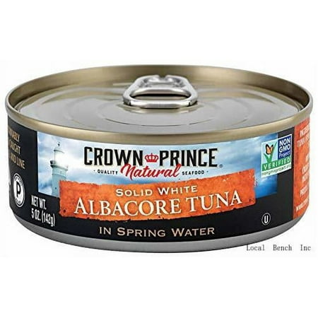 Natural Solid White Albacore Tuna in Spring Water  5 Ounce Cans (Pack of 12)