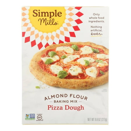 Simple Mills Almond Flour Pizza Dough Mix - Case of 6 - 9.8 Oz.