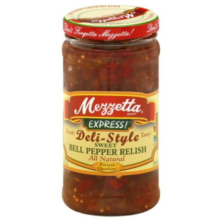 MEZZETTA RELISH SWT BELL PPPR 12 OZ - Pack of 6