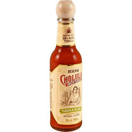 Cholula Tequila & Lime Reserva Hot Sauce (Crafted with 100% Agave Tequila)  5 Fl Oz