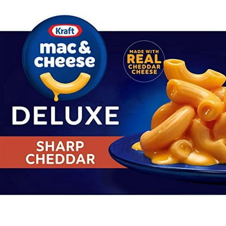 Kraft Deluxe Sharp Cheddar Macaroni & Cheese Dinner (14 Oz Box)