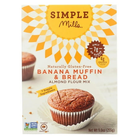 (6 Pack) (6 Pack) Simple Mills Banana Muffin and Bread Baking Mix  9 Oz