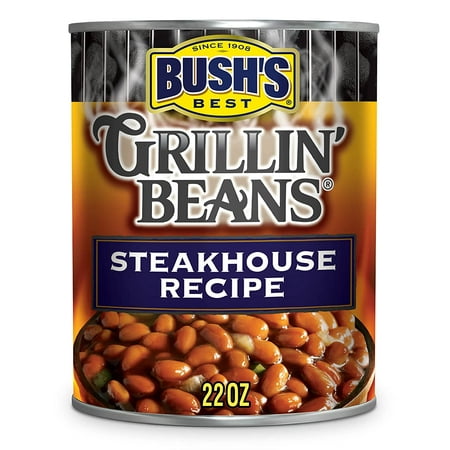Bush S Gluten Free Steakhouse Recipe Grillin  Beans - 22oz